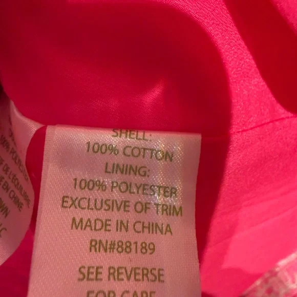 Lilly Pulitzer Alesa Shift Pink Fusion womens size 16 nwt - Picture 7 of 8